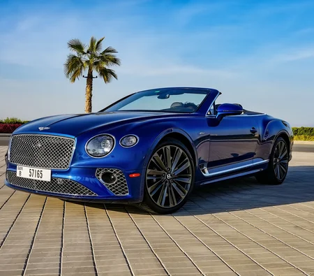 Rent Bentley Continental 2022 in Dubai