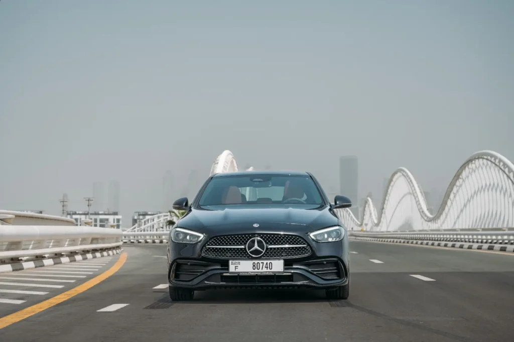 Rent Mercedes-Benz C200 2023 in Dubai