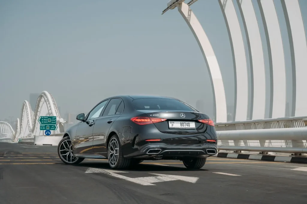 Rent Mercedes-Benz C200 2023 in Dubai