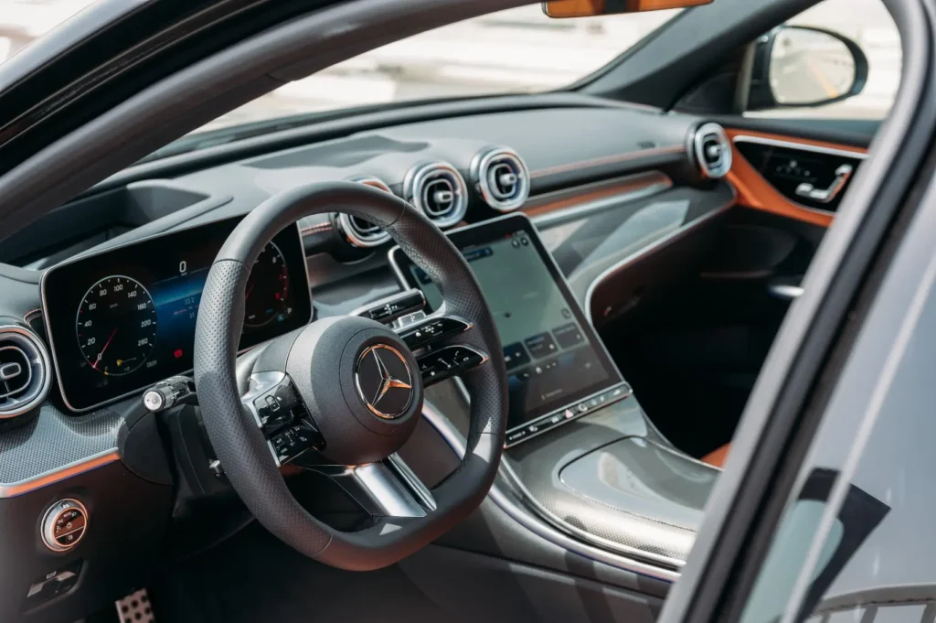 Rent Mercedes-Benz C200 2023 in Dubai