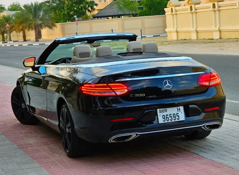 Rent Mercedes-Benz C300 Convertible in Dubai